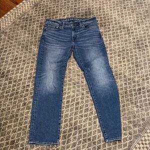 American Eagle Flex Outfitters Men's Classic Blue Skinny Jeans